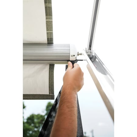 Camco RV AWNING SHADE KIT, 54INX 120IN, BLACK, BILINGUAL 51451